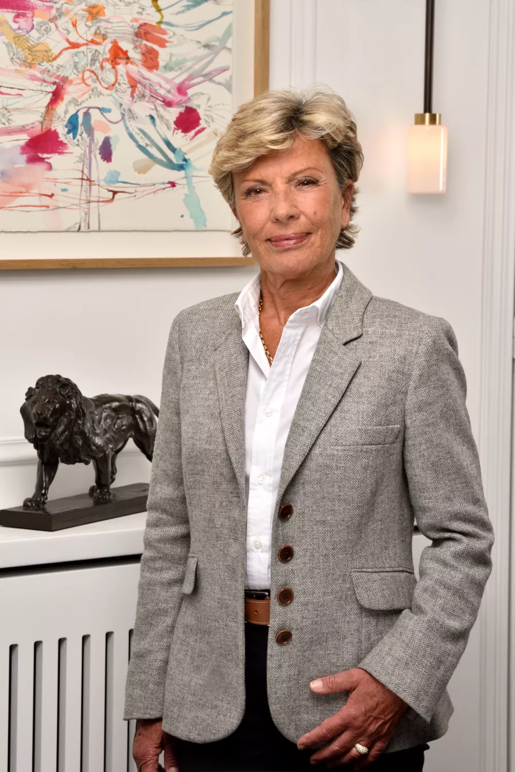 Martine Kuperfis, the founder of Junot Real Estate, a group of luxury estate agencies