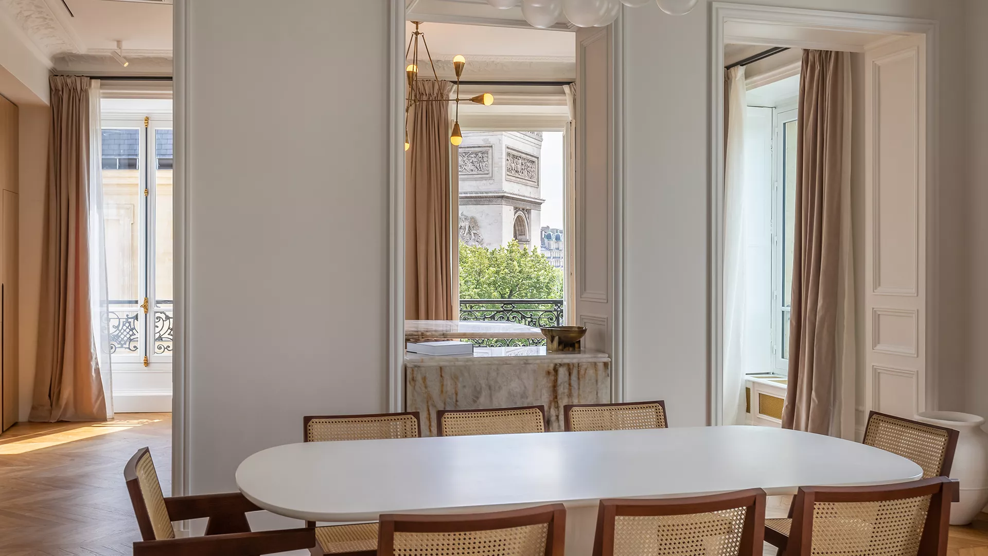 Apartments with a view in Paris