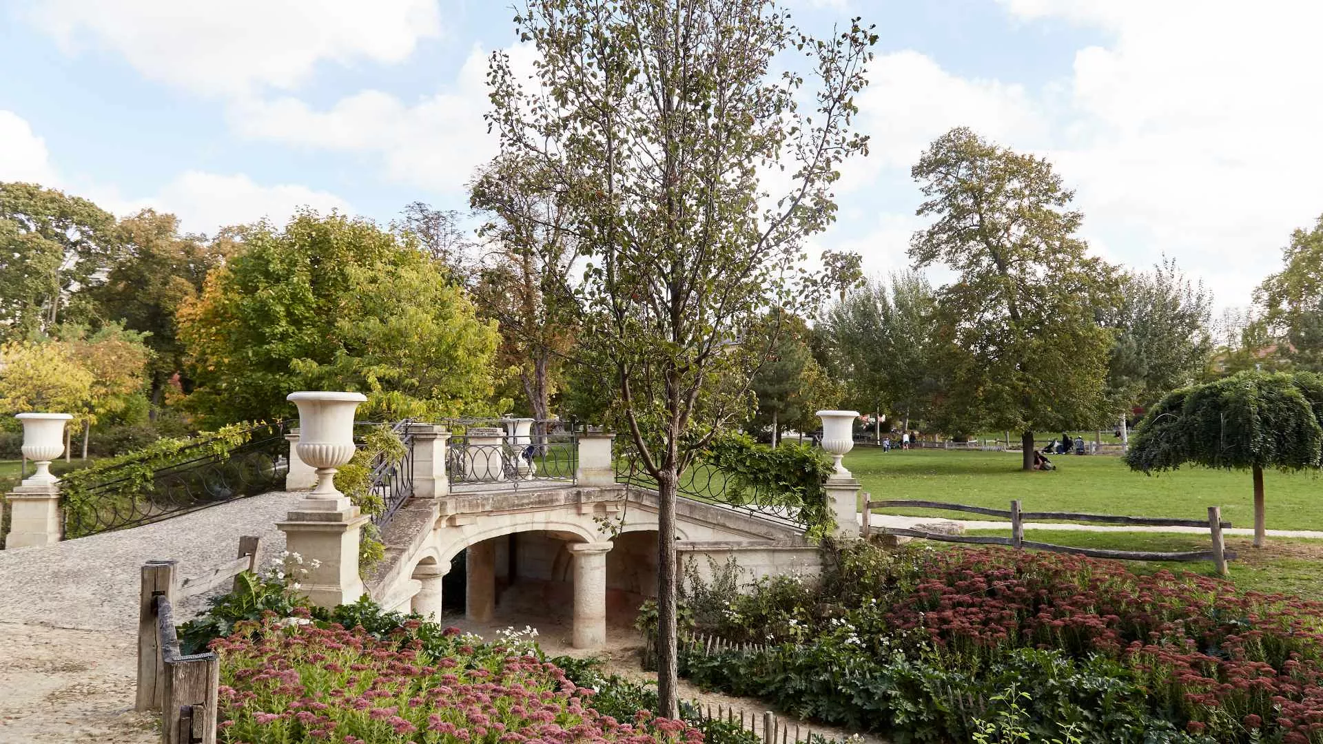 Parc Saint James à Neuilly-sur-Seine