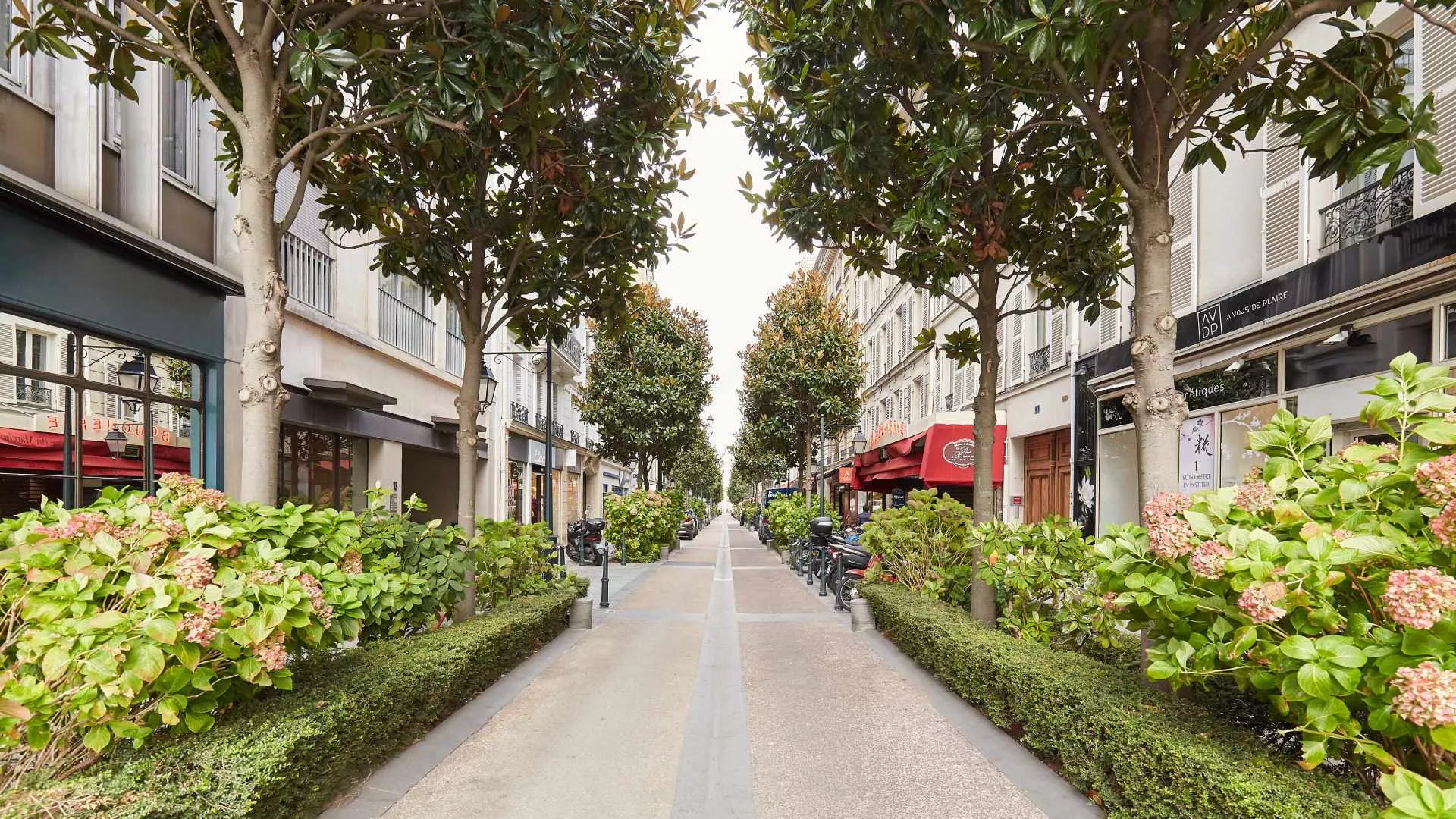 Rue Madeleine Michelis à Neuilly